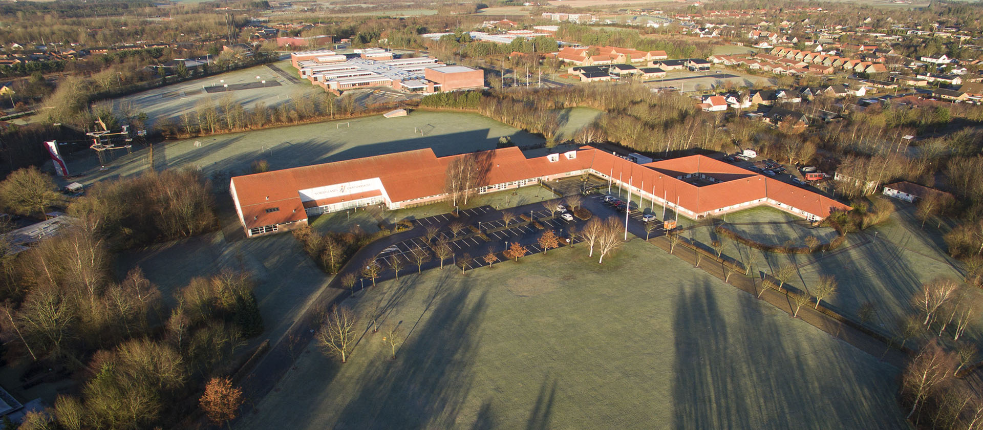 Luftfoto Nordjyllands Idrætshøjskole